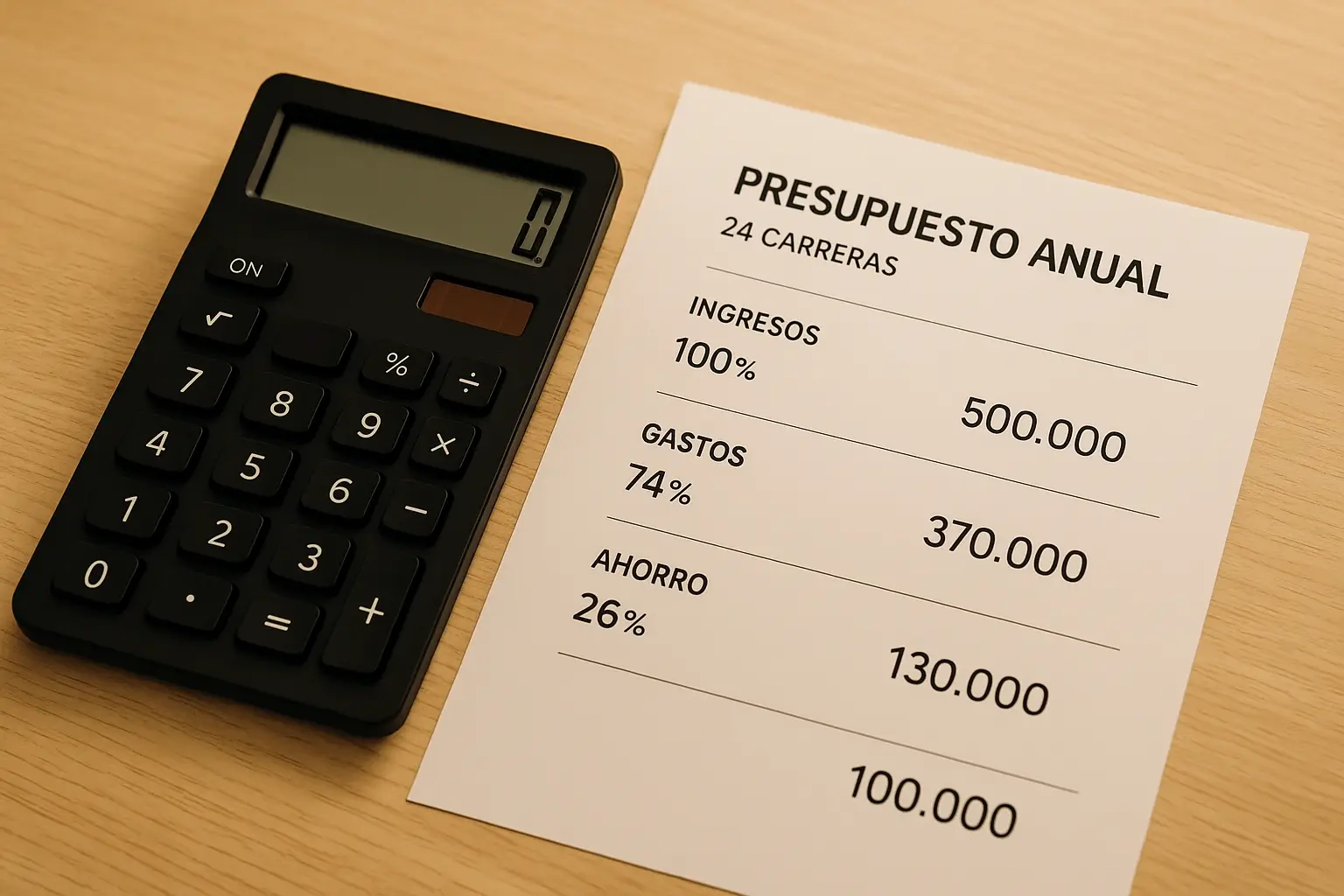 Calculadora de presupuesto anual para bankroll de apuestas Fórmula 1