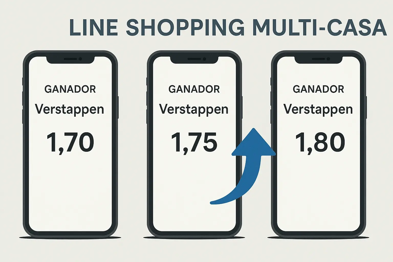 Estrategia de múltiples cuentas y line shopping para maximizar beneficios