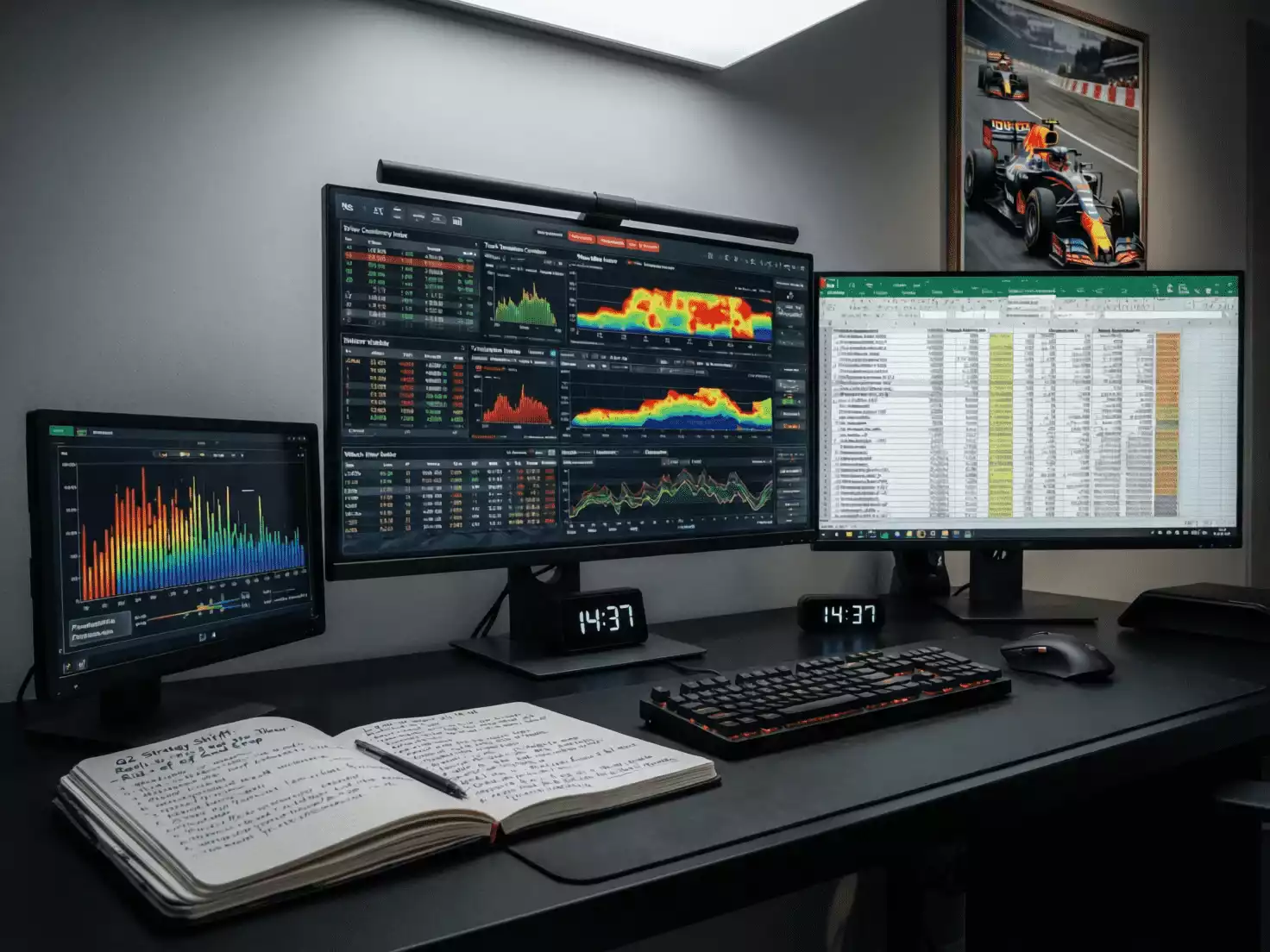 Sistema personalizado de análisis de datos F1 para apuestas