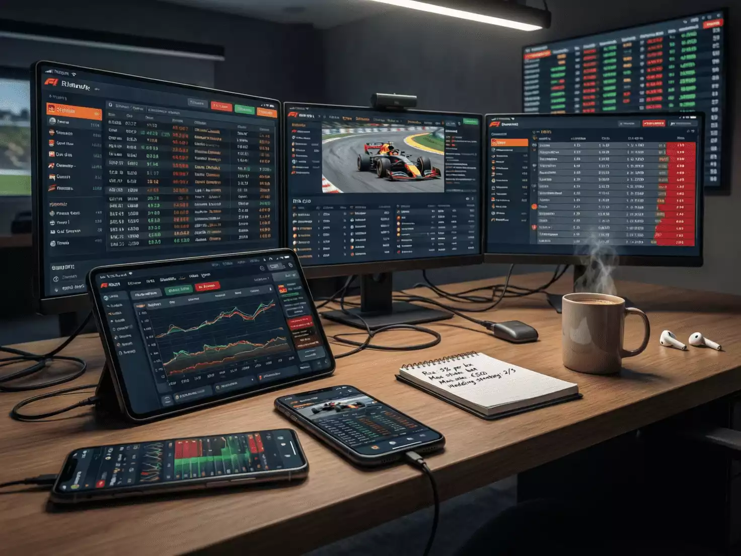 Estrategia multi-operador para apuestas de F1 en España