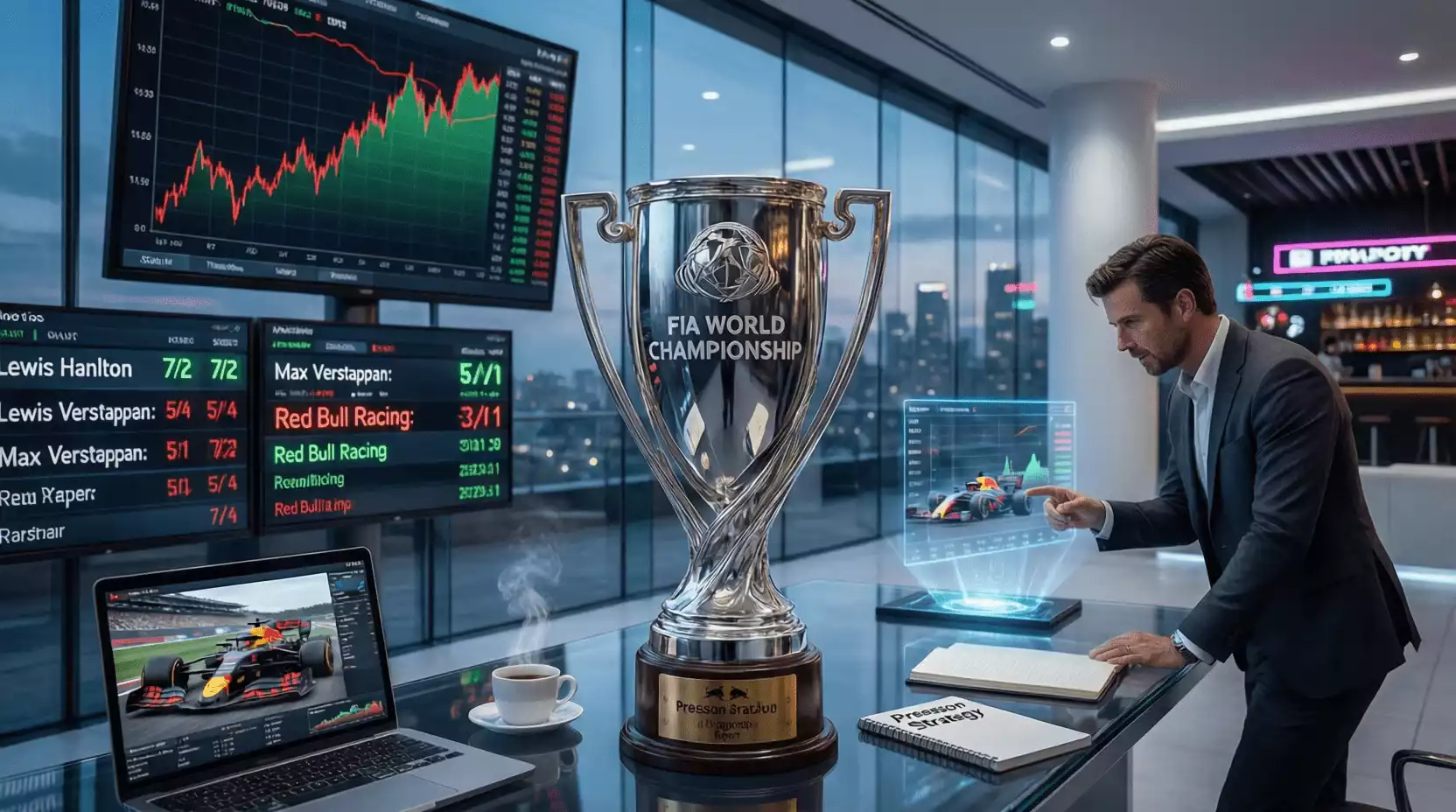 Apuestas de pretemporada F1 para el campeonato mundial